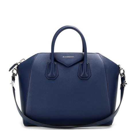 givenchy antigona medium blue|Givenchy antigona shopper.